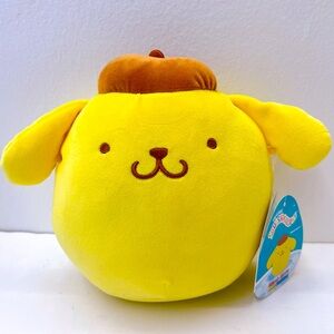 NEW! Squishmallow 8” inch Hello Kitty And Friends POMPOMPURIN Dog Plush Toy